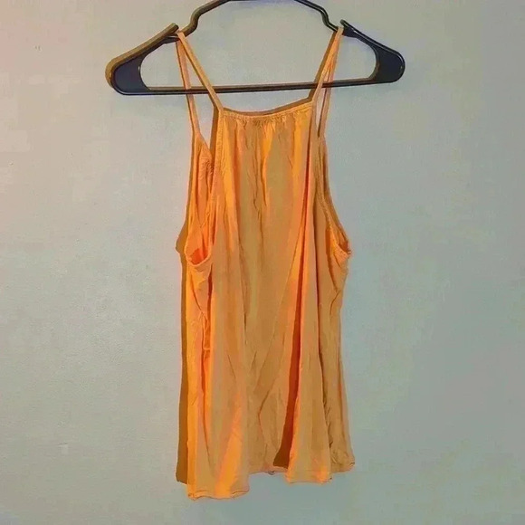 Old Navy tank top, orange, size large - Picture 4 of 6